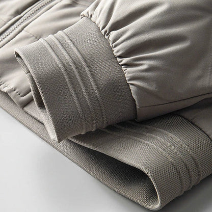 Treviso Quilted Bomber Jacket, Padded Insulation and Ribbed Collar and Cuffs