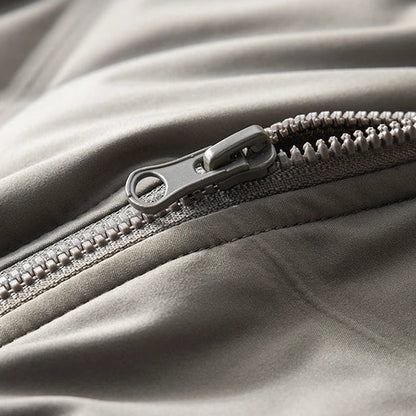 Treviso Quilted Bomber Jacket, Padded Insulation and Ribbed Collar and Cuffs