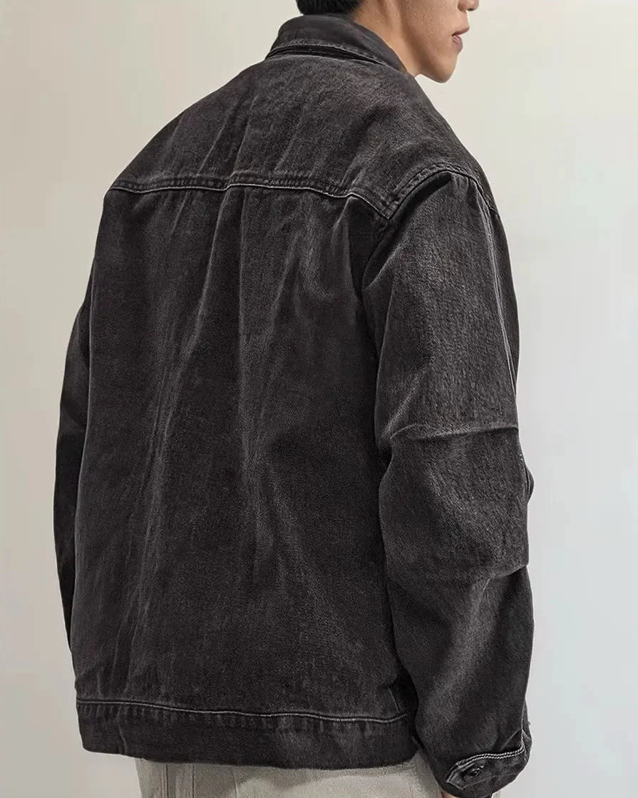 Mercer Heritage Field Overshirt with Vintage Wash and Oversized Flap Pockets