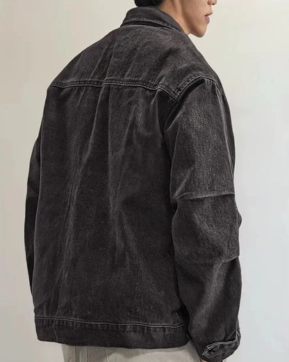 Mercer Heritage Field Overshirt with Vintage Wash and Oversized Flap Pockets