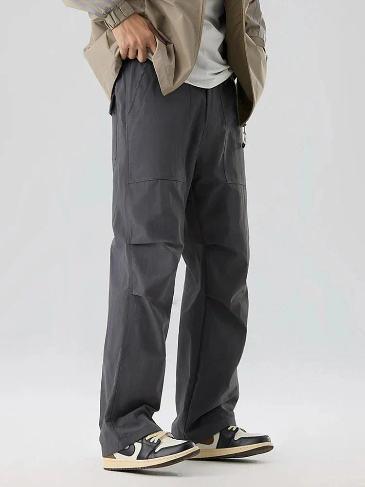 Ranger Wide Leg Cargo Pants featuring Oversized Side Pockets and Relaxed Fit