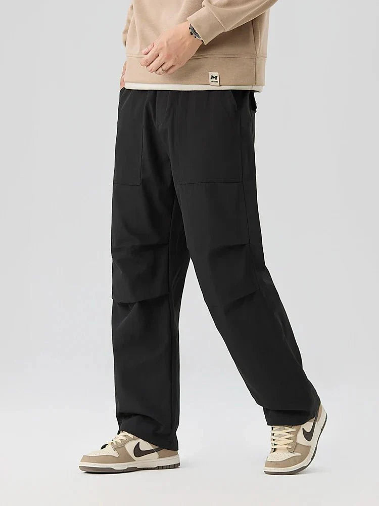 Ranger Wide Leg Cargo Pants featuring Oversized Side Pockets and Relaxed Fit