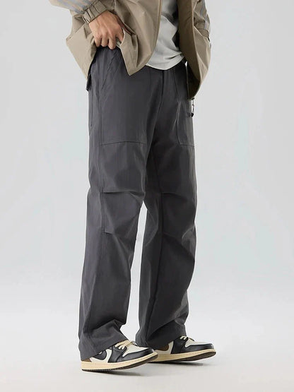 Ranger Wide Leg Cargo Pants featuring Oversized Side Pockets and Relaxed Fit