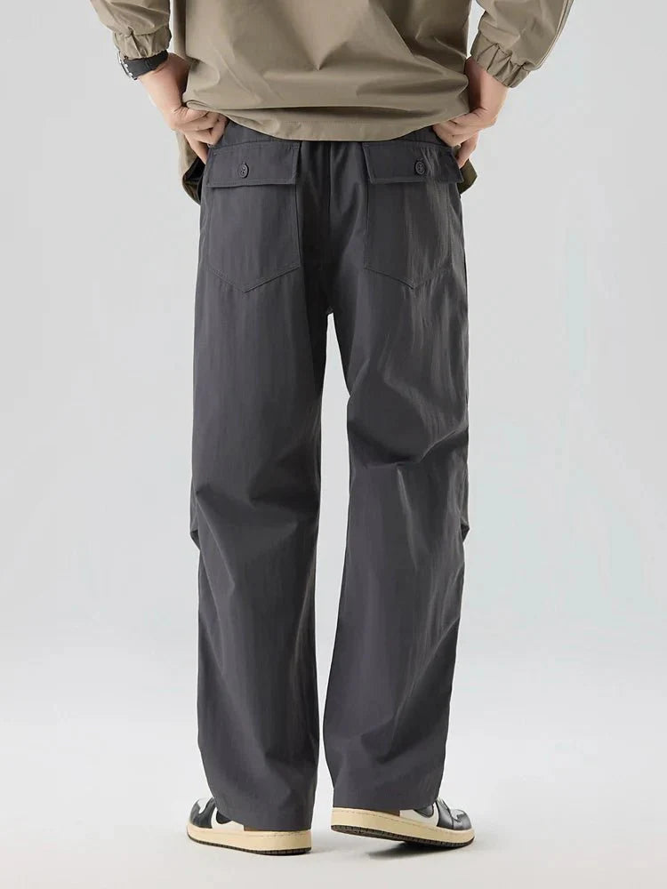 Ranger Wide Leg Cargo Pants featuring Oversized Side Pockets and Relaxed Fit