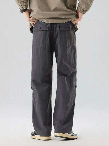 Ranger Wide Leg Cargo Pants featuring Oversized Side Pockets and Relaxed Fit