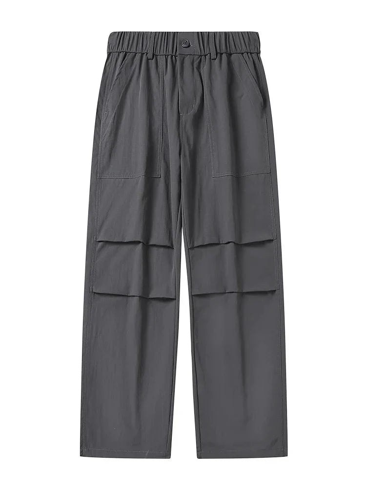 Ranger Wide Leg Cargo Pants featuring Oversized Side Pockets and Relaxed Fit