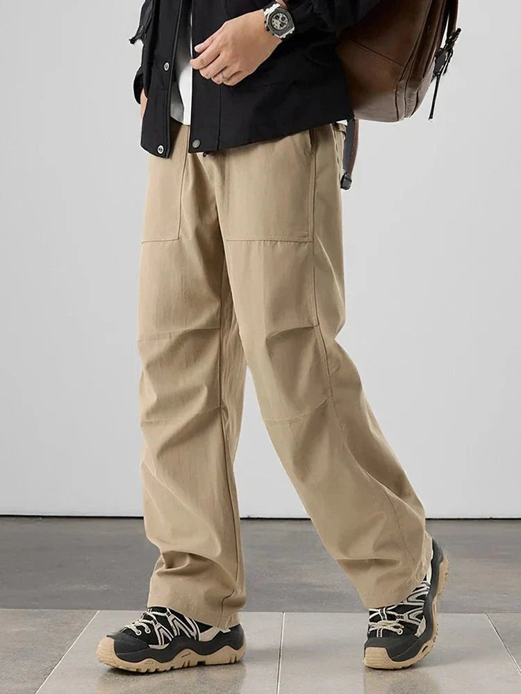 Ranger Wide Leg Cargo Pants featuring Oversized Side Pockets and Relaxed Fit