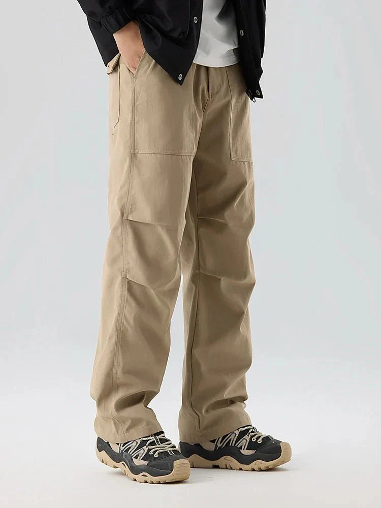 Ranger Wide Leg Cargo Pants featuring Oversized Side Pockets and Relaxed Fit