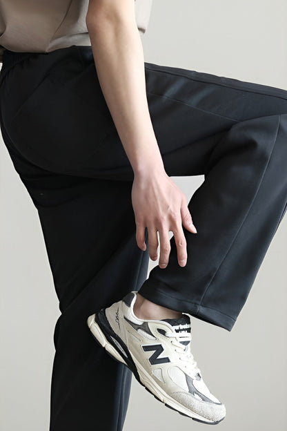 Regal Relaxed Wide Leg Active Pants with Deep Pockets and Elastic Waist
