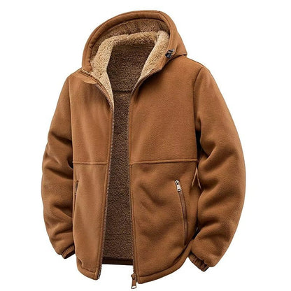 Trailhead Heavyweight Fleece Hoodie with Sherpa Lining and Zip Side Pockets
